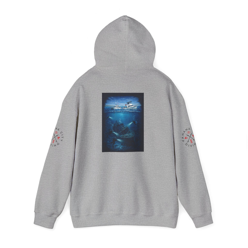 "Dive Team"  Heavy Blend™ Hooded Sweatshirt
