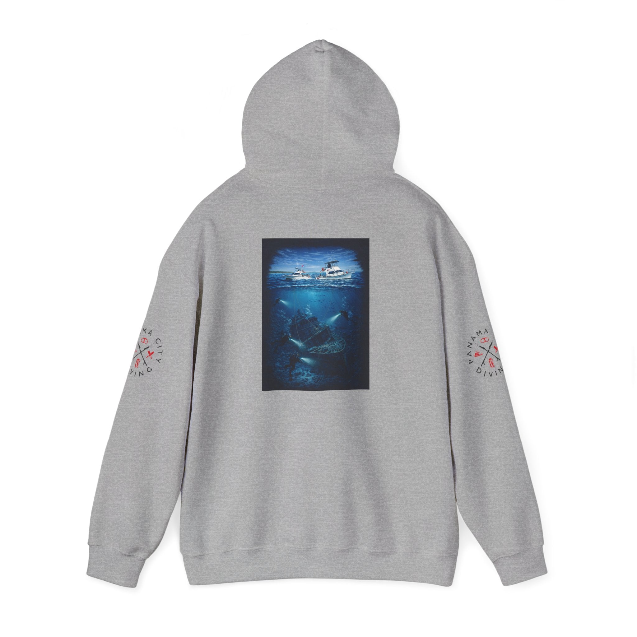 "Dive Team"  Heavy Blend™ Hooded Sweatshirt