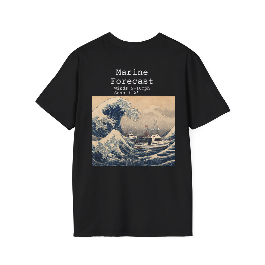 Marine Forecast T-Shirt — The Great Wave Graphic Tee
