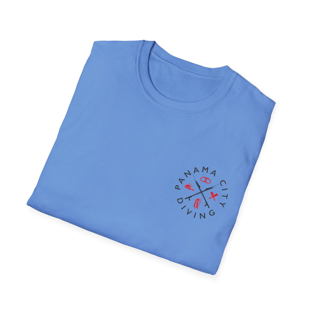 Panama City Diving "Wreck Divers"  Dive Team Softstyle T-Shirt