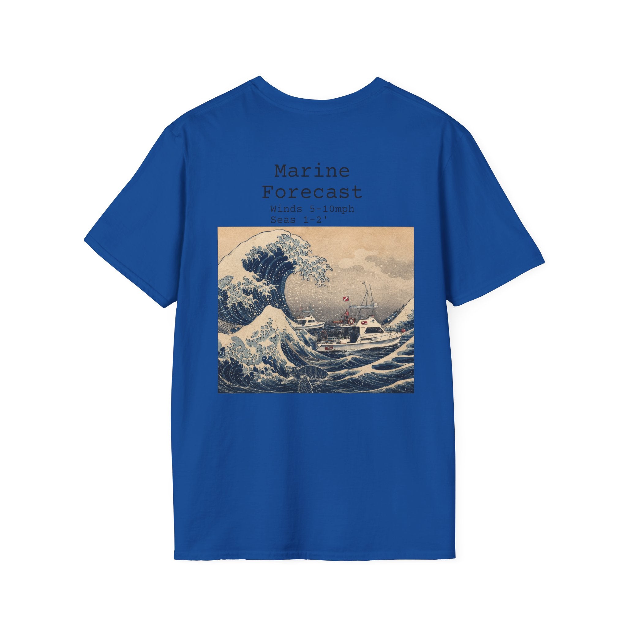 Marine Forecast T-Shirt — The Great Wave Graphic Tee