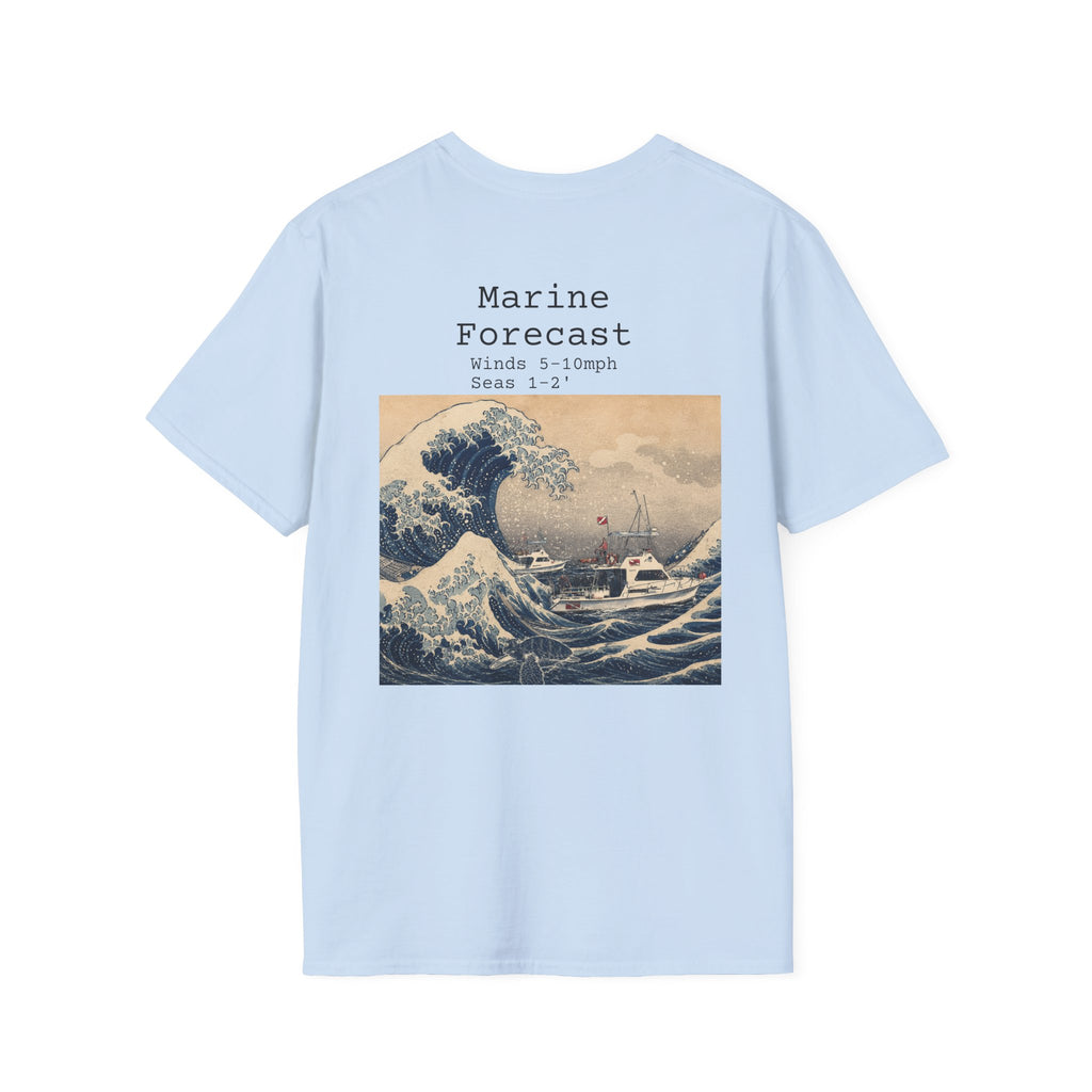 Marine Forecast T-Shirt — The Great Wave Graphic Tee