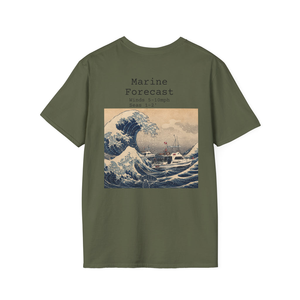 Marine Forecast T-Shirt — The Great Wave Graphic Tee