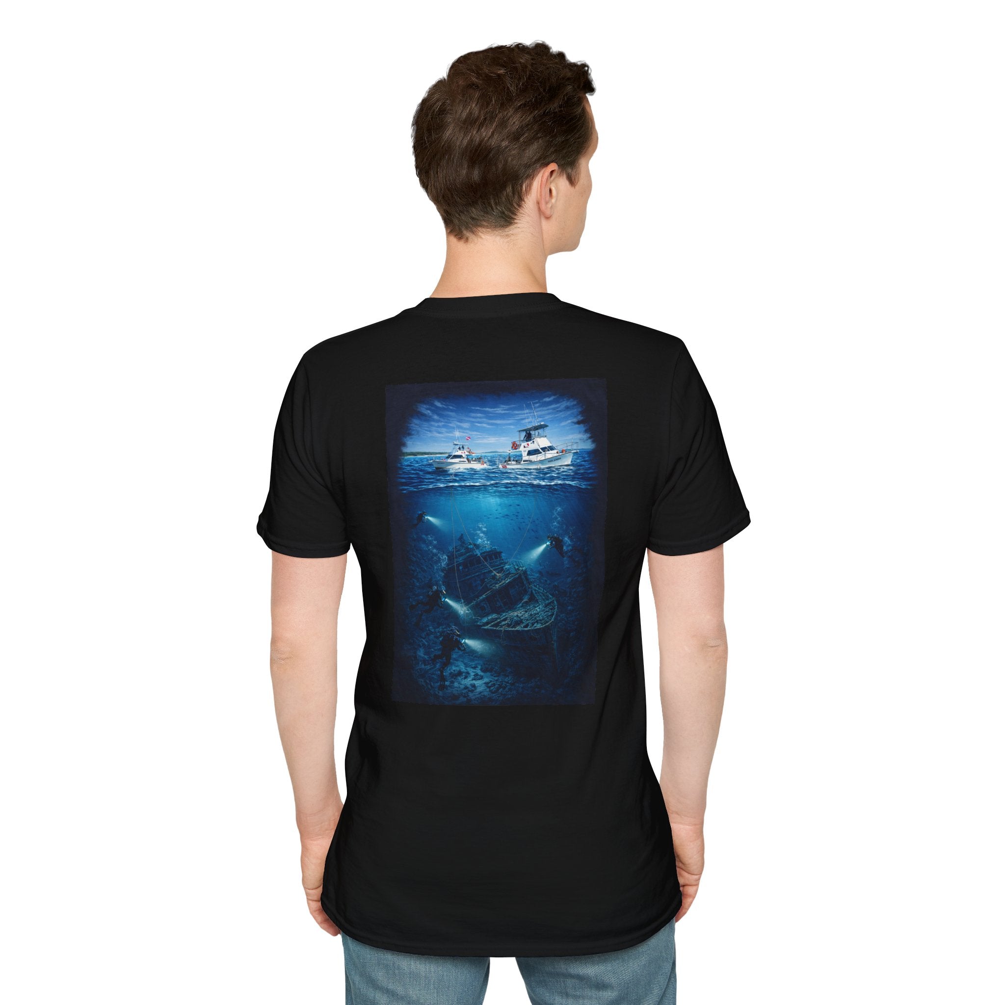 Panama City Diving "Wreck Divers"  Dive Team Softstyle T-Shirt