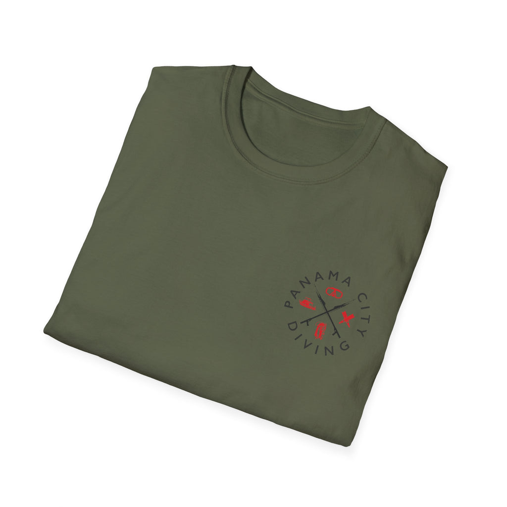 Panama City Diving "Wreck Divers"  Dive Team Softstyle T-Shirt