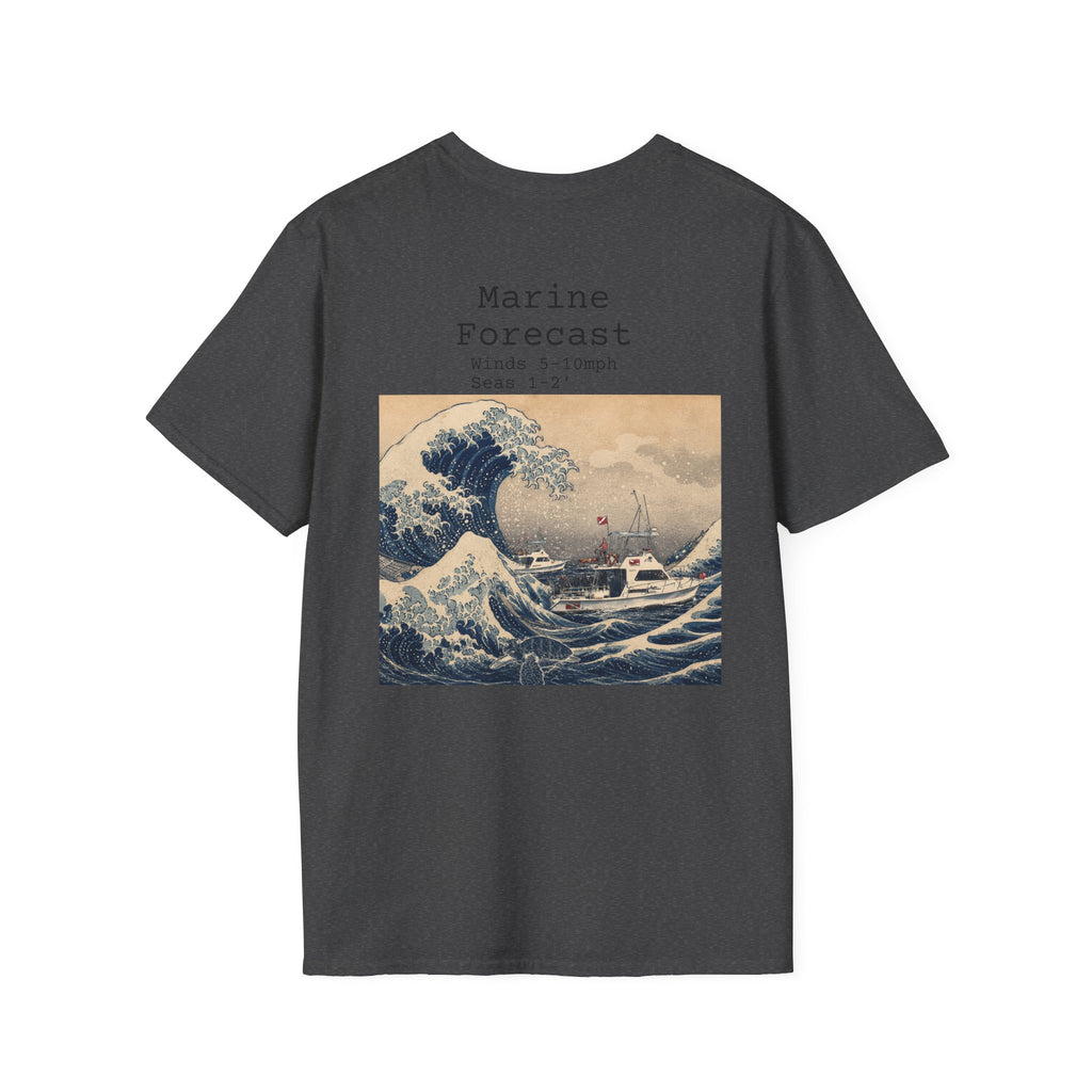 Marine Forecast T-Shirt — The Great Wave Graphic Tee