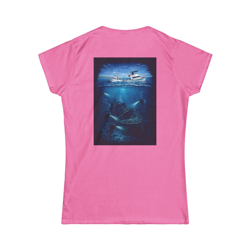 "Dive Team" Women's Softstyle Tee