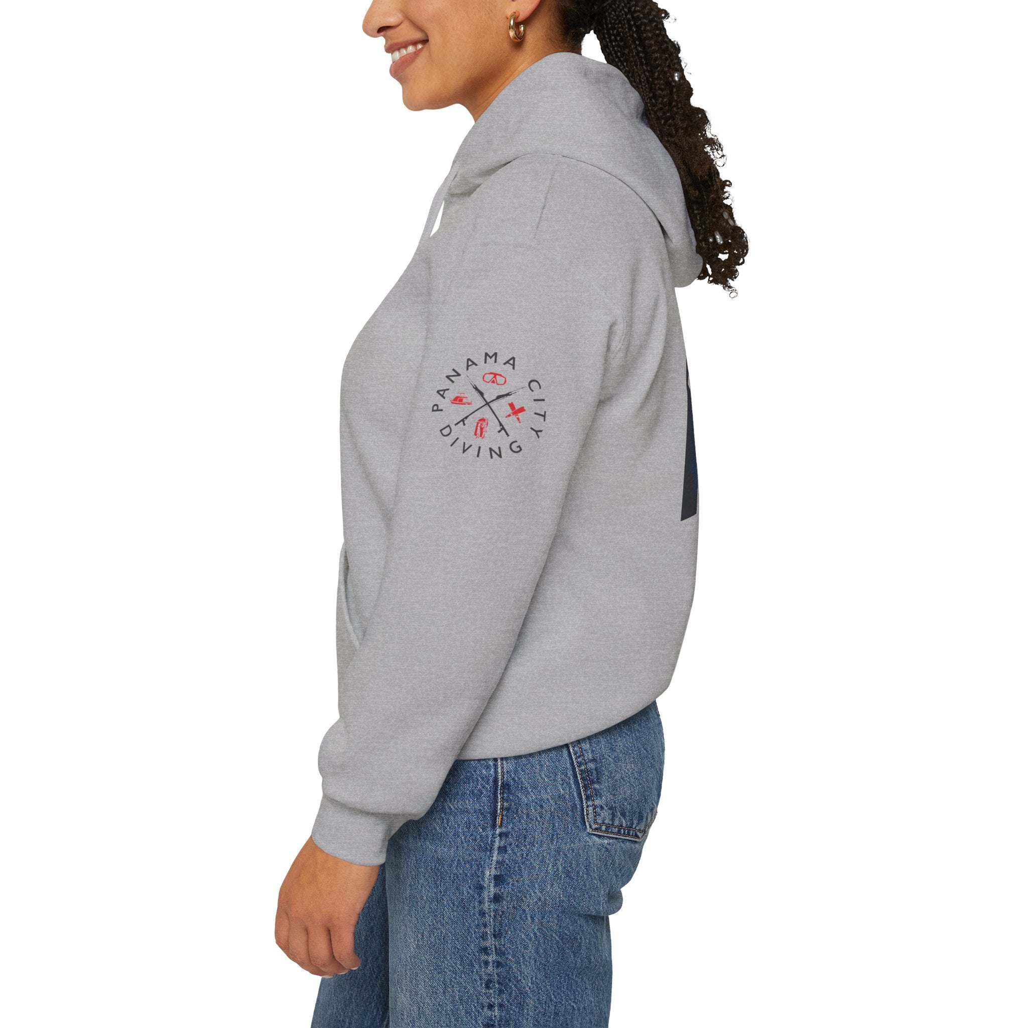 "Dive Team"  Heavy Blend™ Hooded Sweatshirt