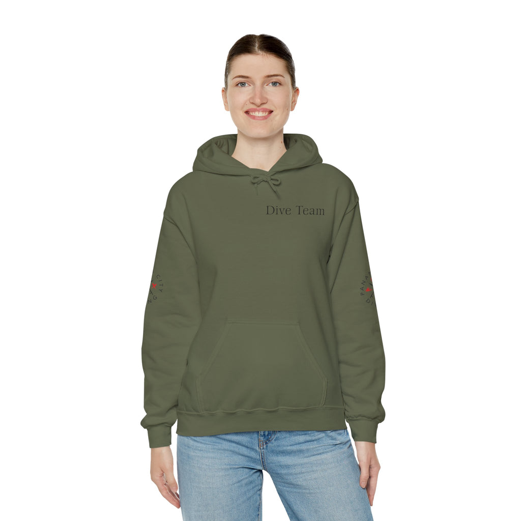 "Dive Team"  Heavy Blend™ Hooded Sweatshirt