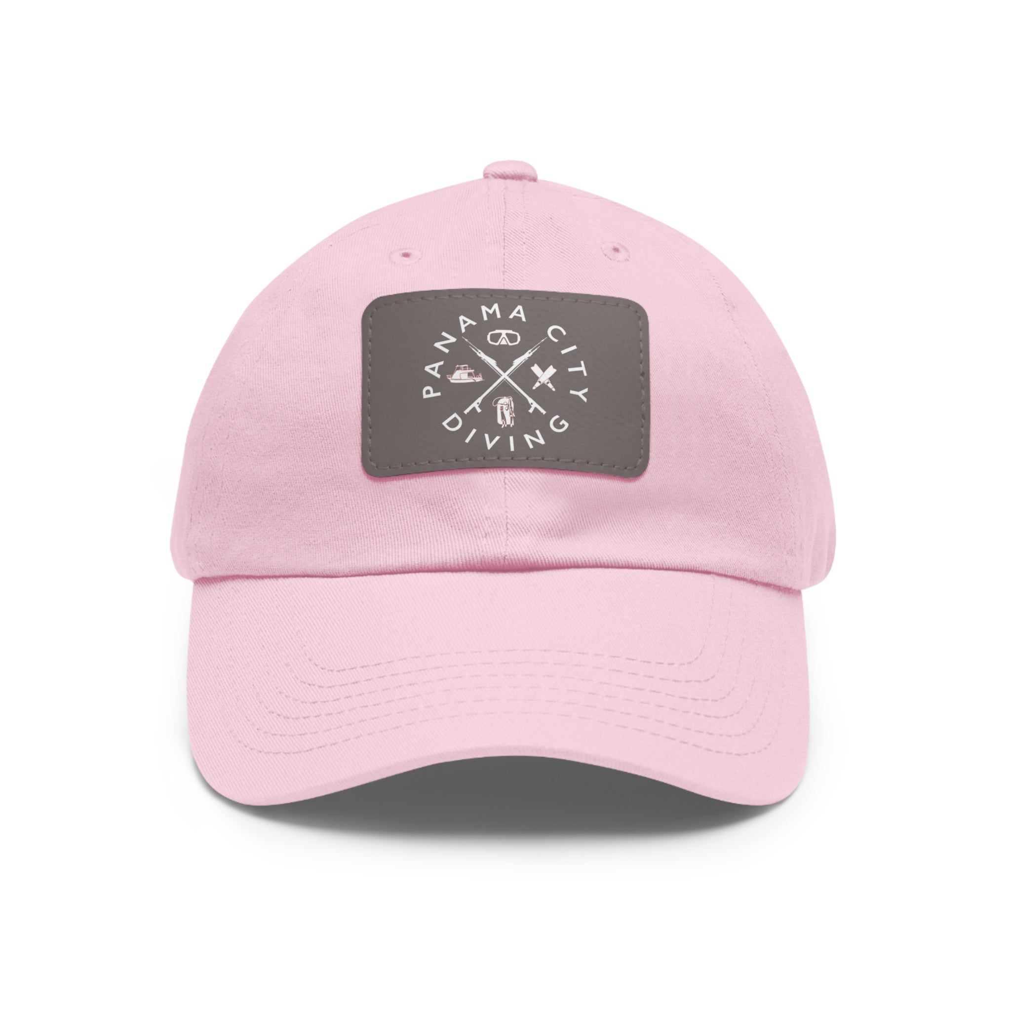 Panama City Diving Leather Patch Dad Hat