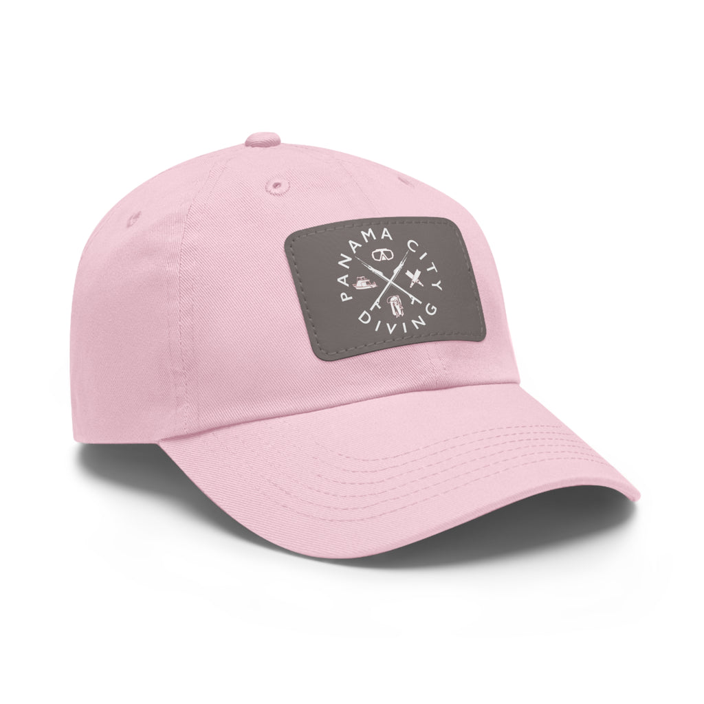 Panama City Diving Leather Patch Dad Hat