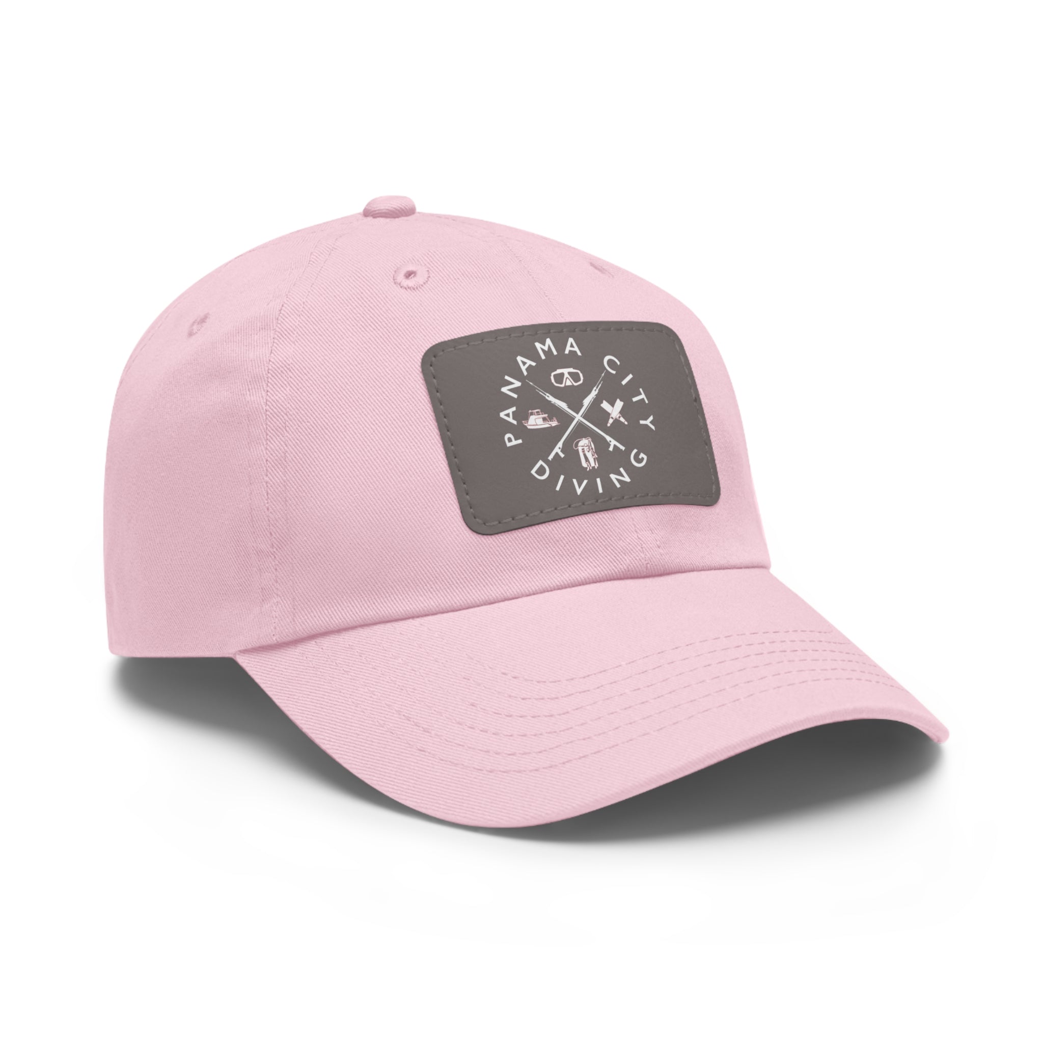 Panama City Diving Leather Patch Dad Hat