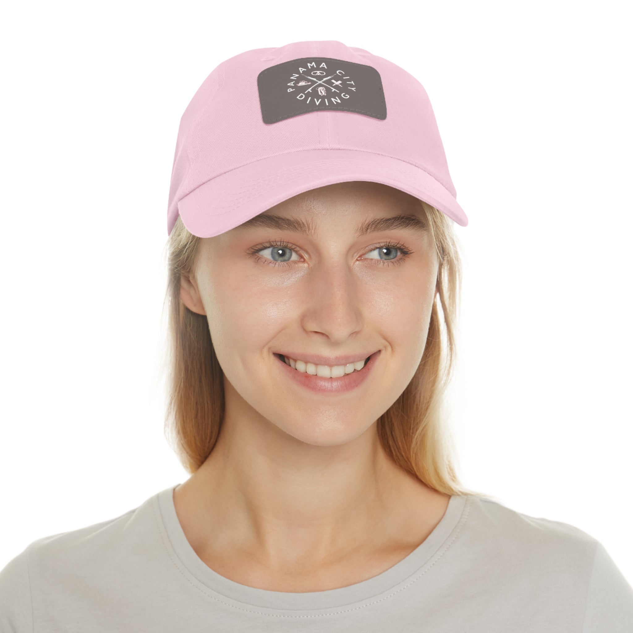 Panama City Diving Leather Patch Dad Hat