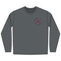 Long Sleeve Rashguard Tee — Panama City Diving Turtle "Stop Flailing or Else"