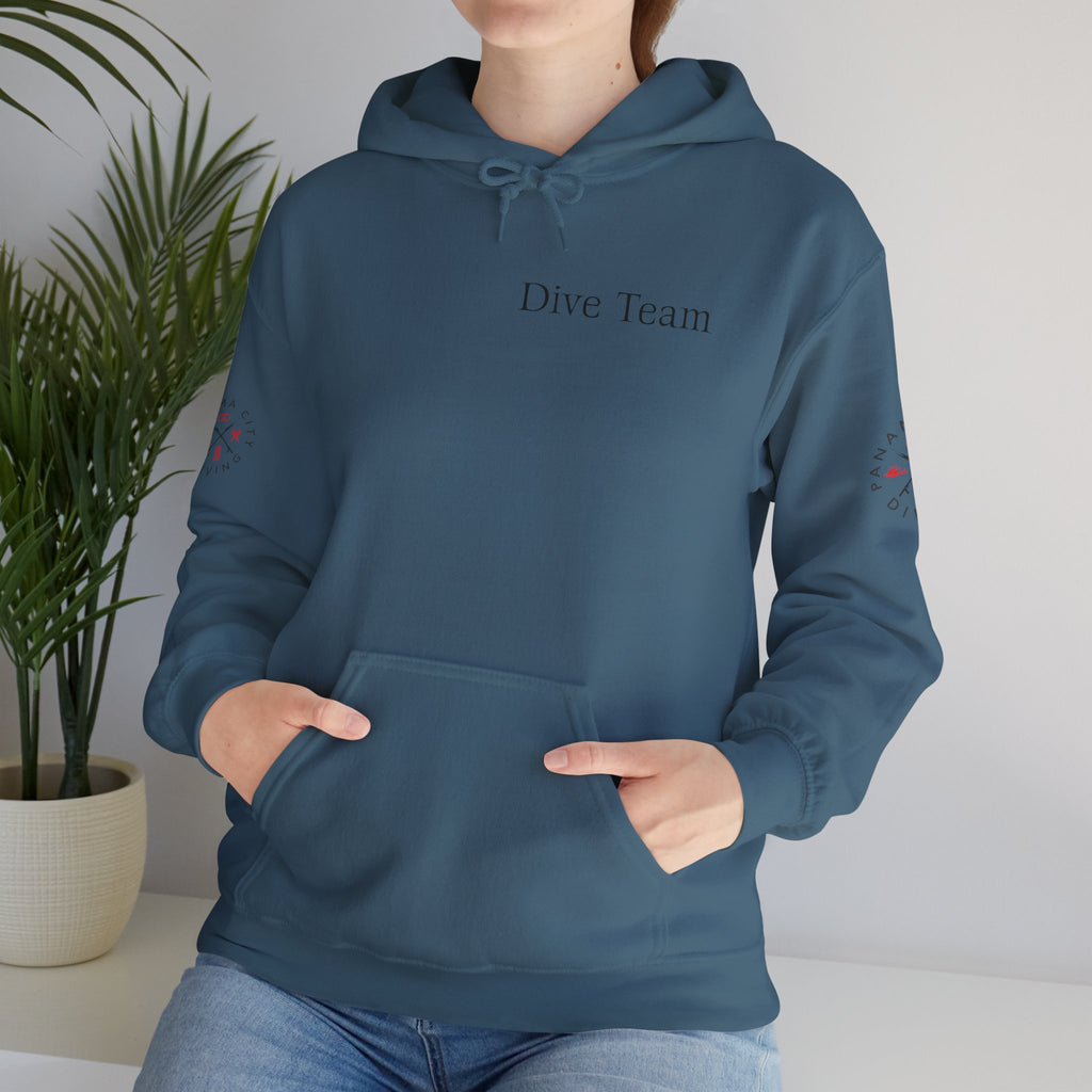 "Dive Team"  Heavy Blend™ Hooded Sweatshirt