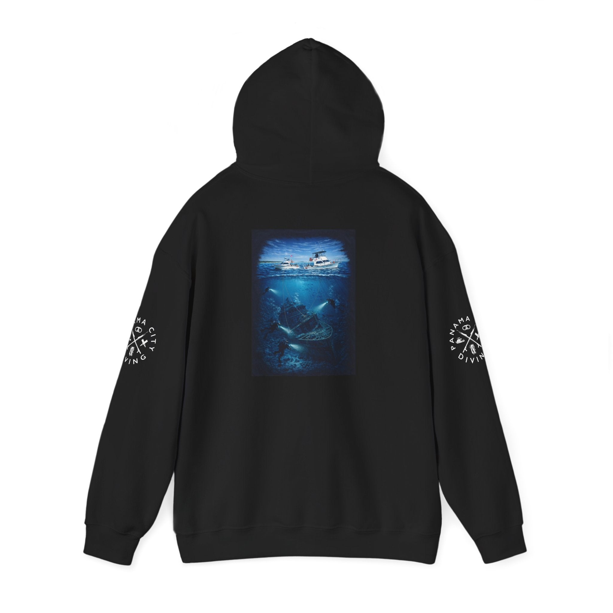 "Dive Team"  Heavy Blend™ Hooded Sweatshirt