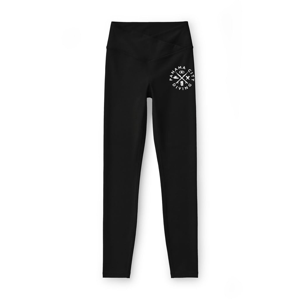 Panama City Diving branded leggings High-Waist Yoga Leggings
