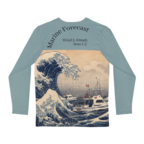Marine Forecast Permance Tee Long Sleeve Shirt