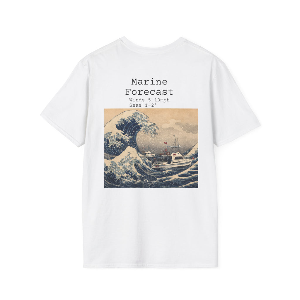 Marine Forecast T-Shirt — The Great Wave Graphic Tee
