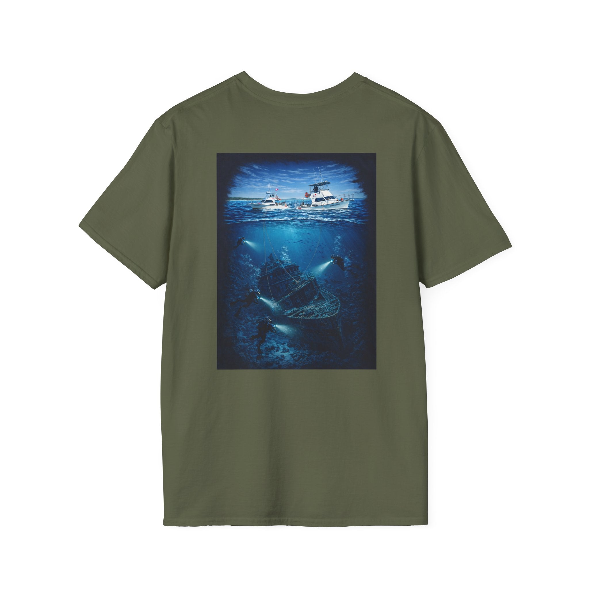 Panama City Diving "Wreck Divers"  Dive Team Softstyle T-Shirt