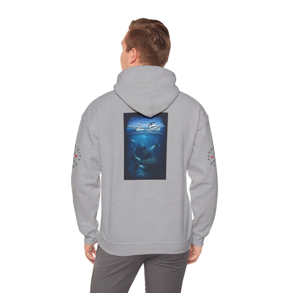 "Dive Team"  Heavy Blend™ Hooded Sweatshirt