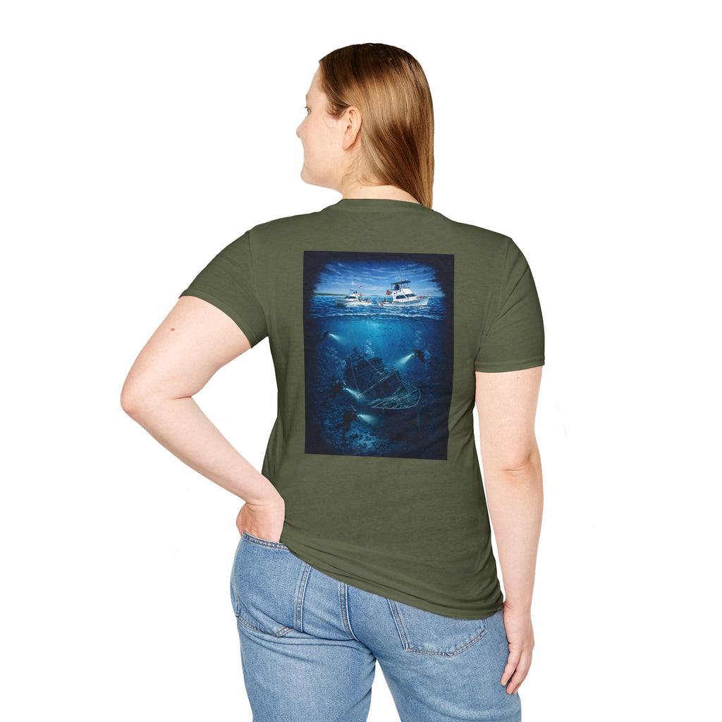 Panama City Diving "Wreck Divers"  Dive Team Softstyle T-Shirt