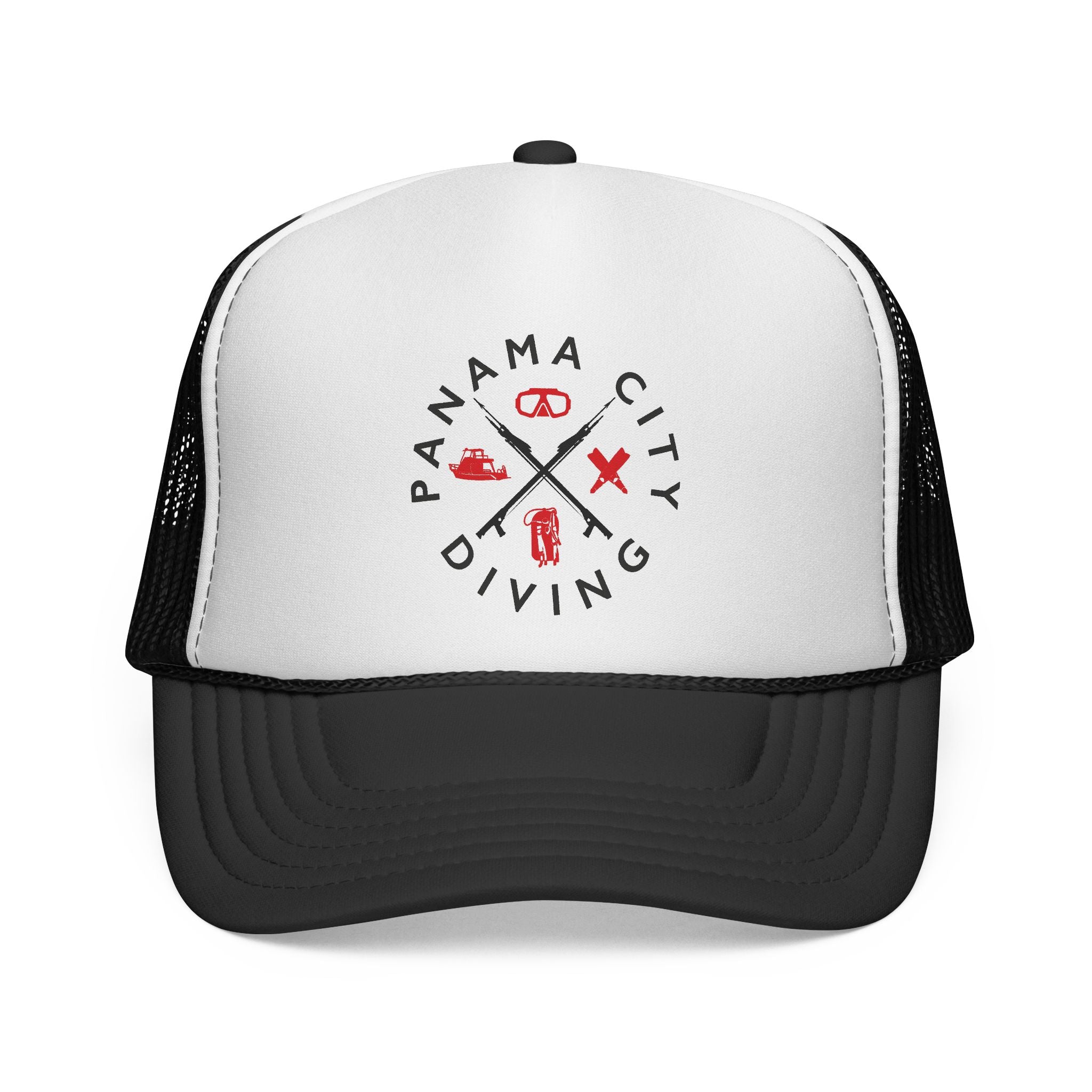 PC Diving Logo Trucker Caps