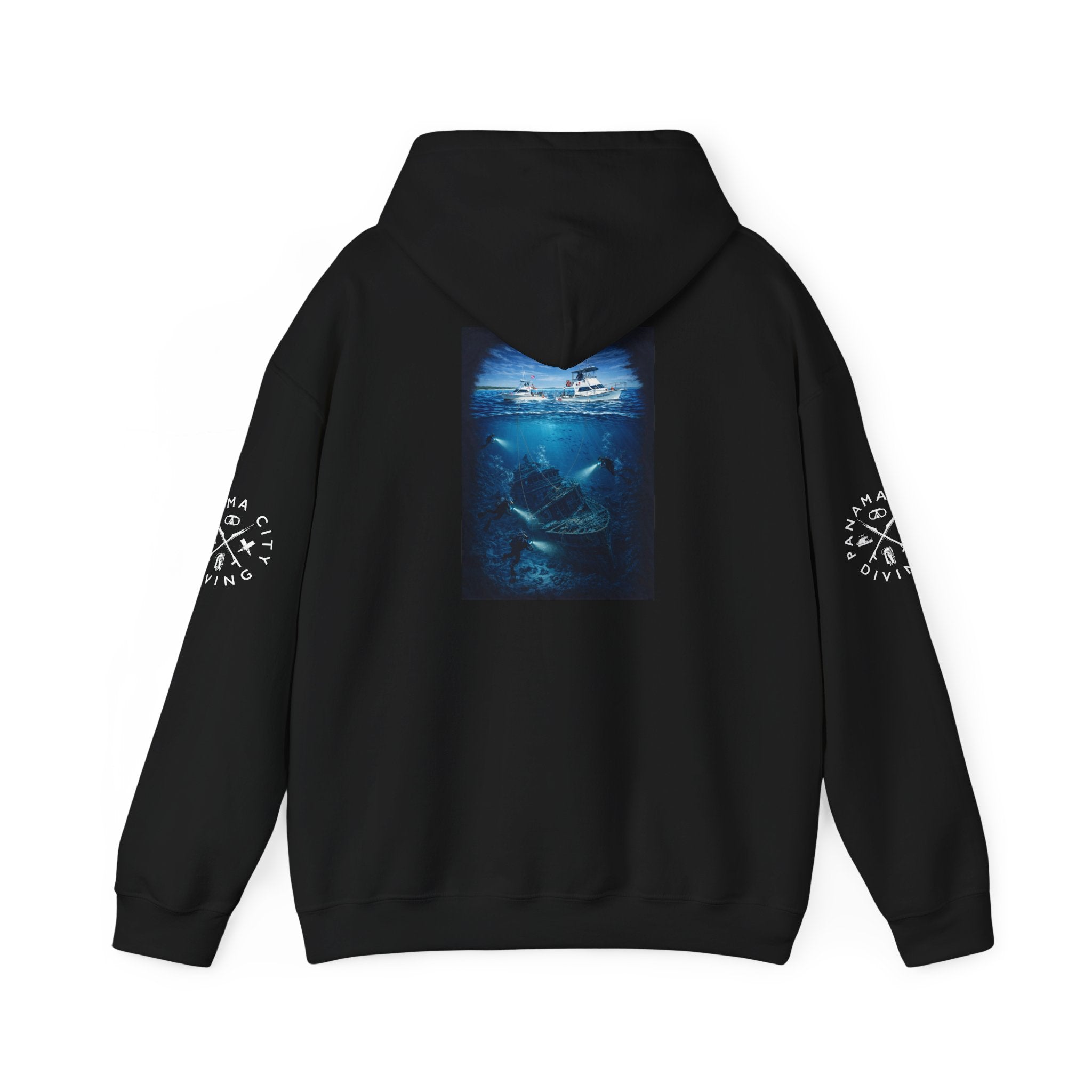 "Dive Team"  Heavy Blend™ Hooded Sweatshirt