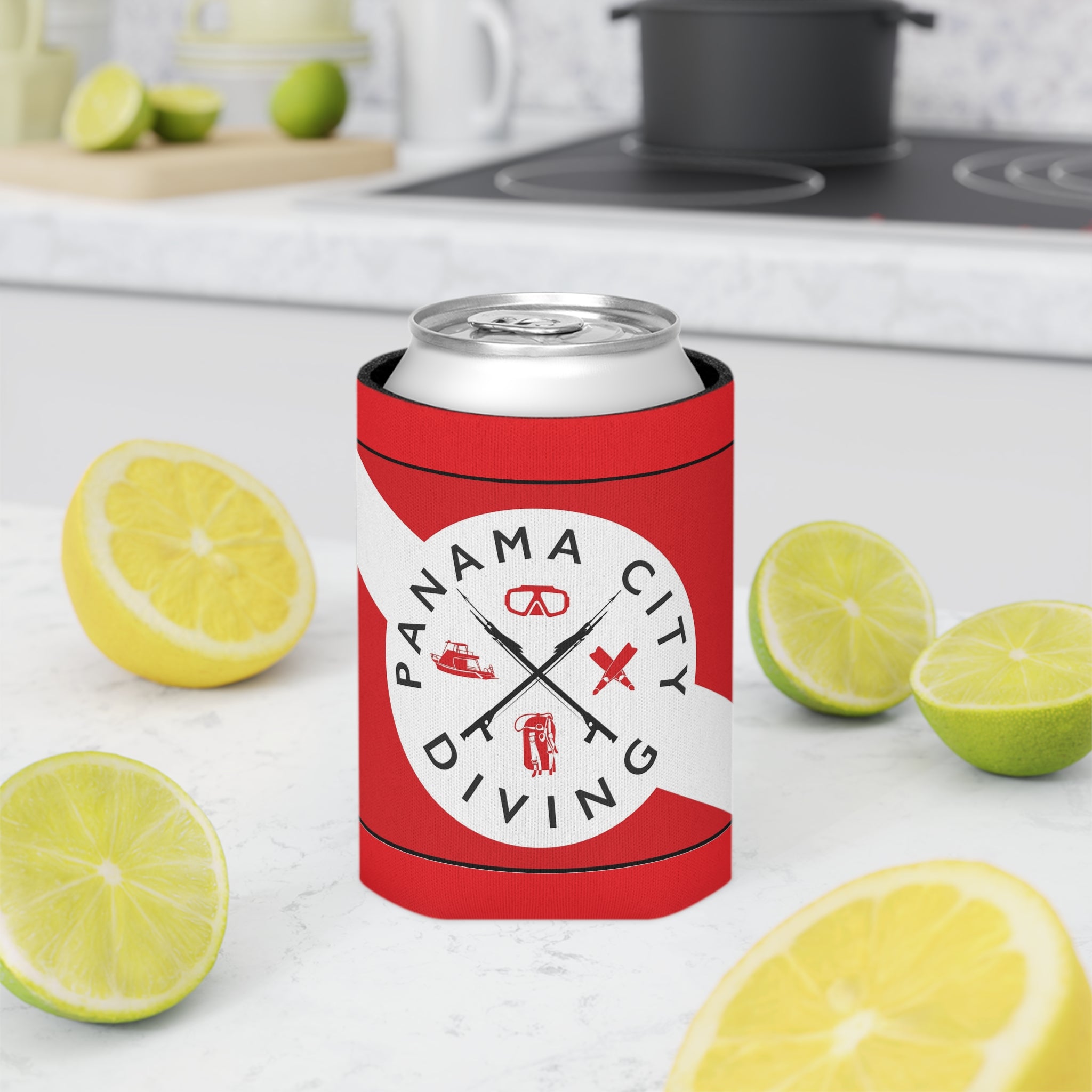 Panama City Diving Can Cooler | Koozie, Wreck Diving Design