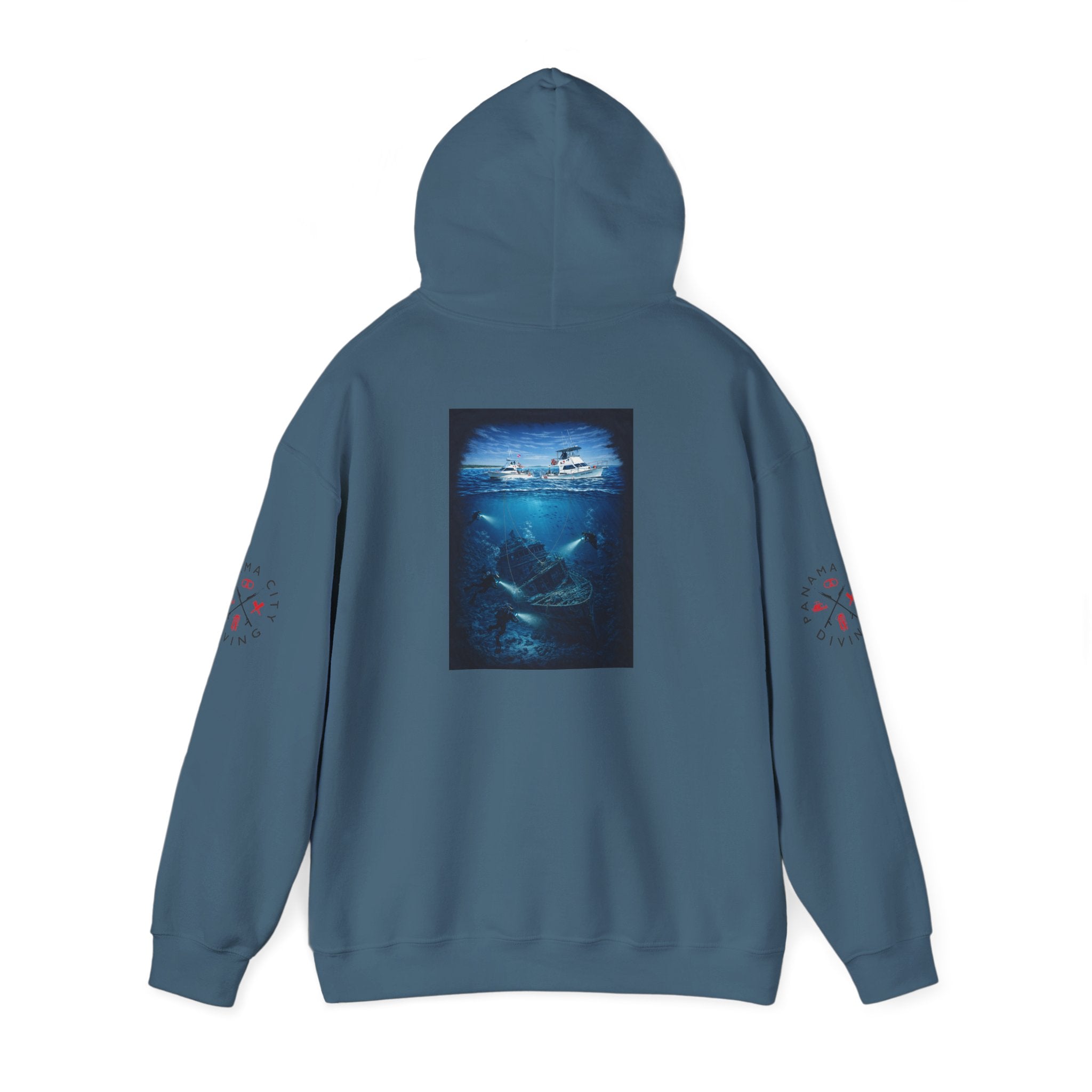 "Dive Team"  Heavy Blend™ Hooded Sweatshirt