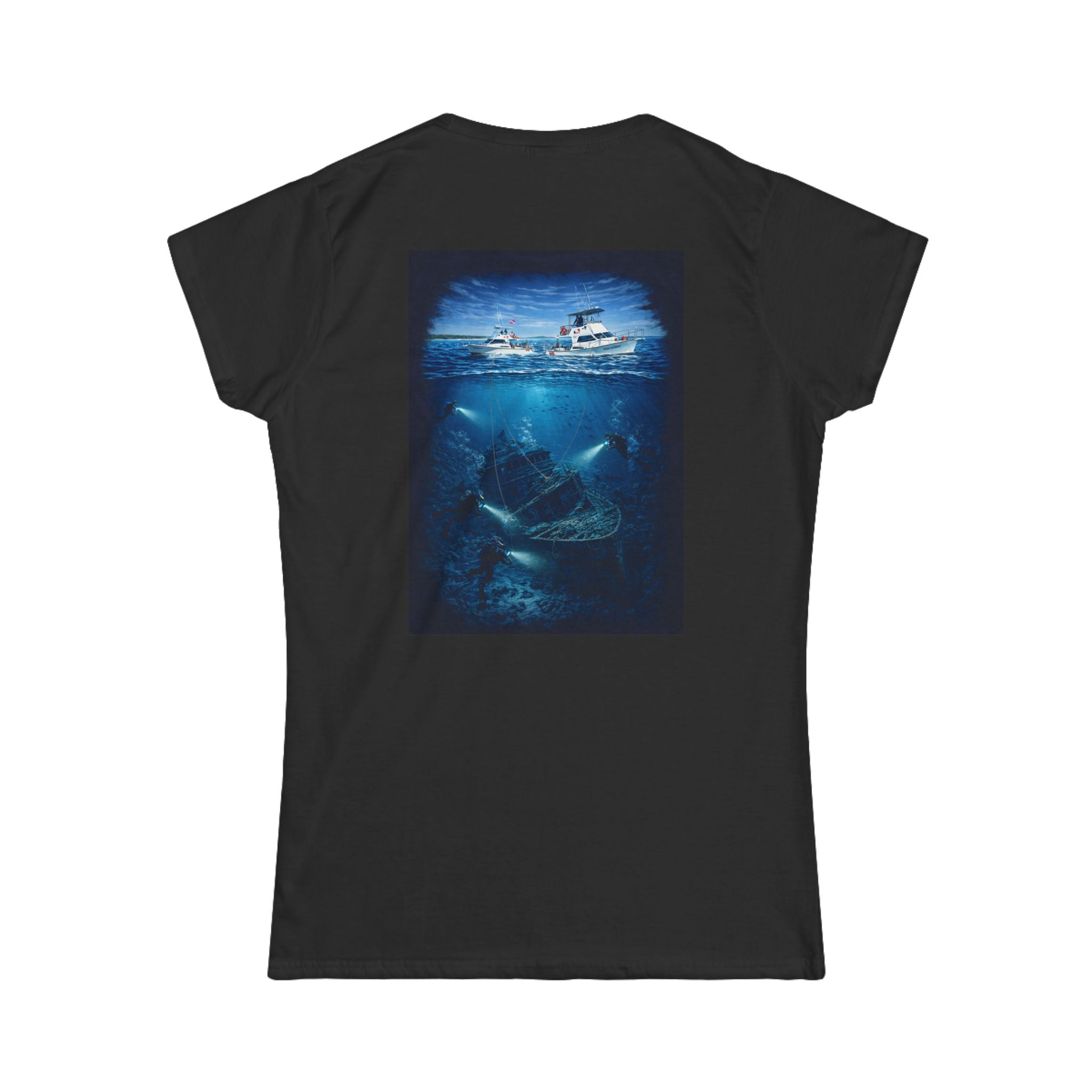 "Dive Team" Women's Softstyle Tee